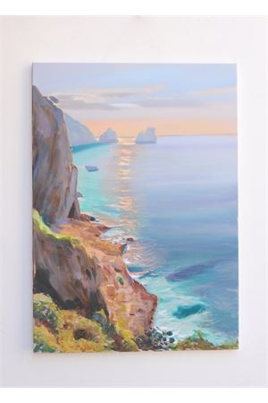 Oli on canvas Antonio Palomba | FARAGLIONIALBA50X70
